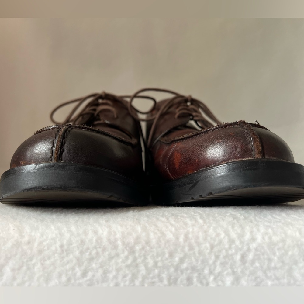 J Murphy by Johnston&Murphy Brown Leather Size 12M Lace Up Shoes - Picture 12 of 16